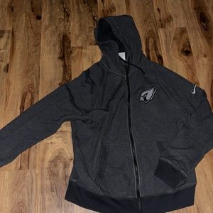 NFL Arizona Cardinals Zip-up Men’s Hooded Lightweight Jacket with Pockets